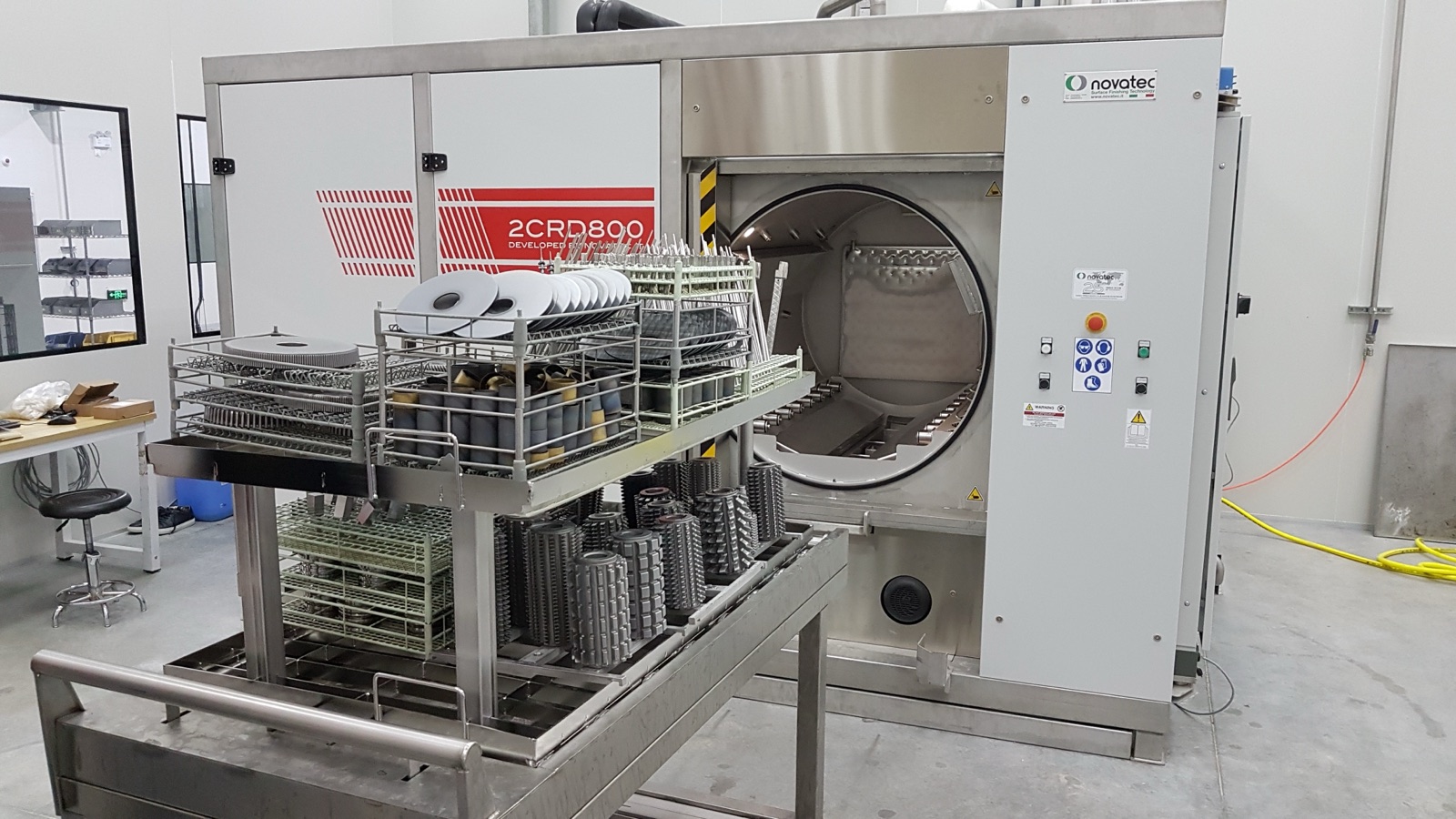 2CRD-Anlage beim Endkunden — Novatec-Referenz
