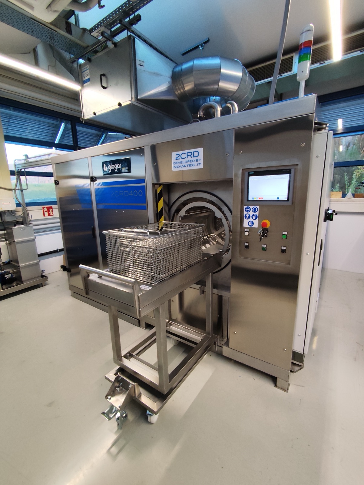 2CRD-Anlage im Werkstattumfeld — Novatec