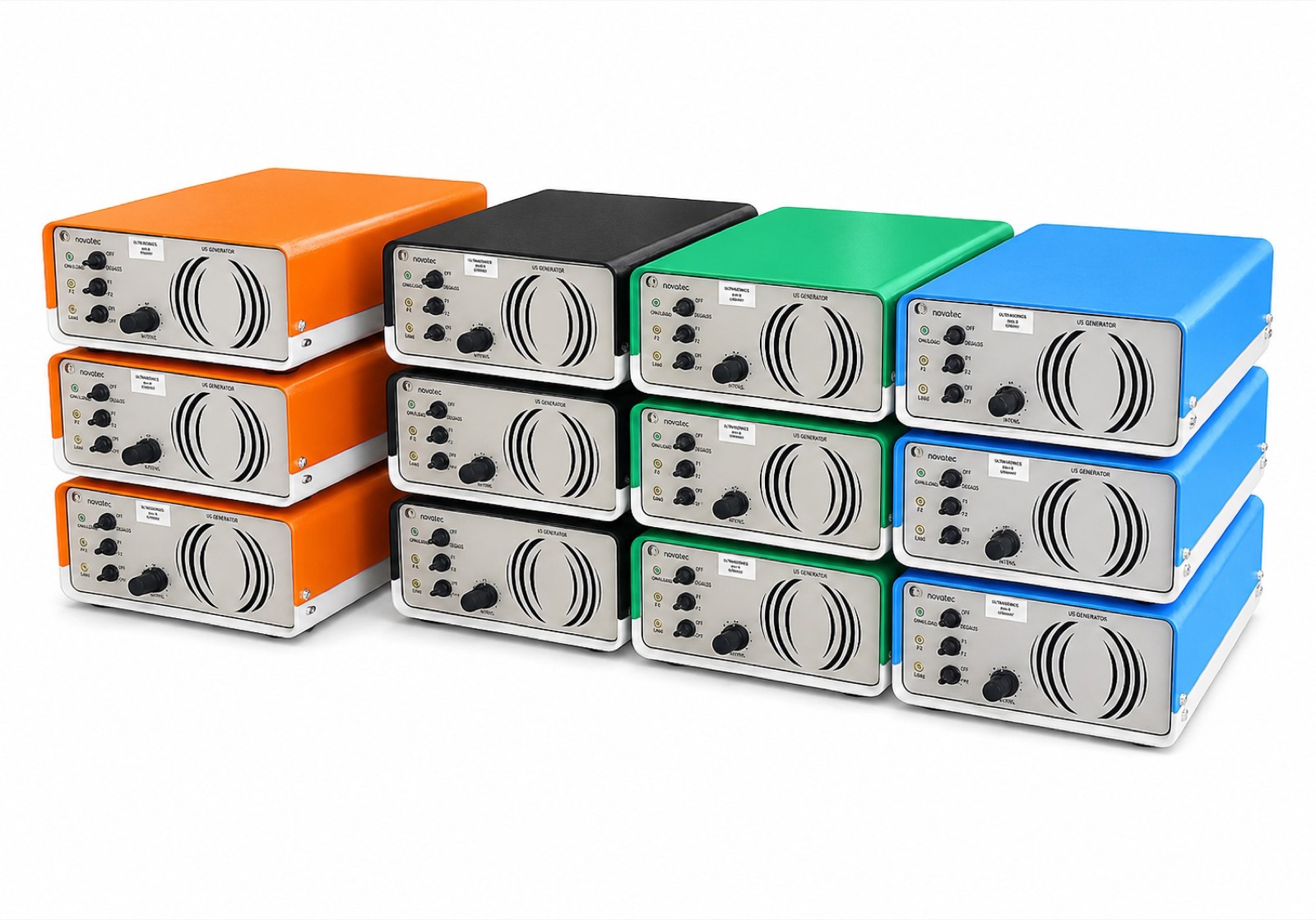 Novatec U/S Generator — Ultraschall-Mehrfrequenz-Generatoren mit Multifrequenz-Modulation